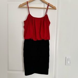 Dress Red and Black
